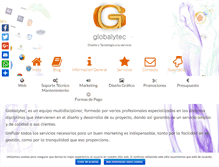 Tablet Screenshot of globalytec.com